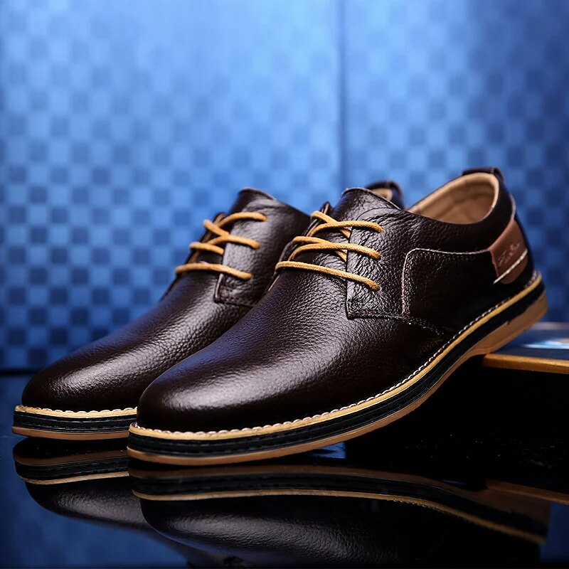 Lucas Wellington Genuine Leather Shoes