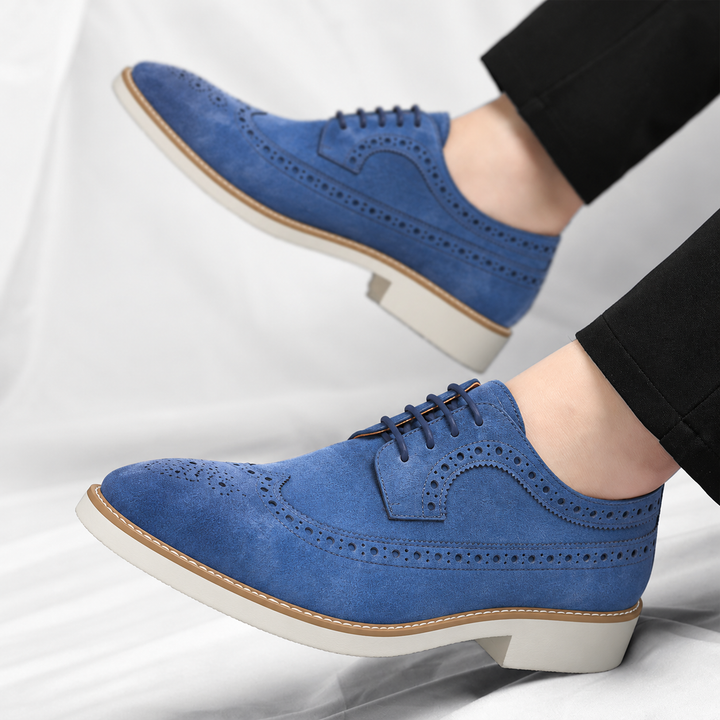 Belmont Suede Brogue Shoes