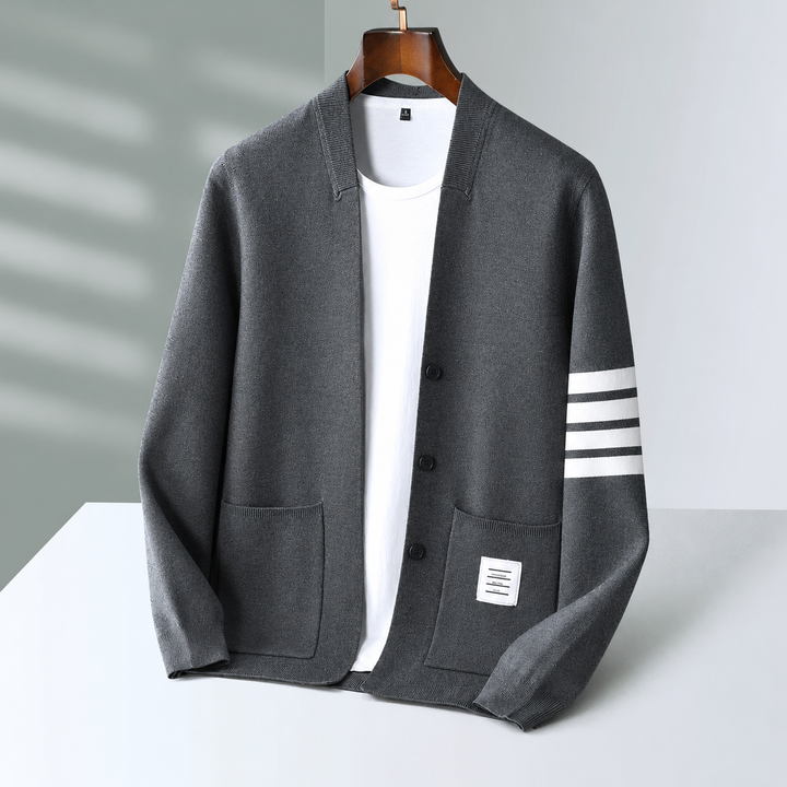 Varsity Cashmere Cardigan