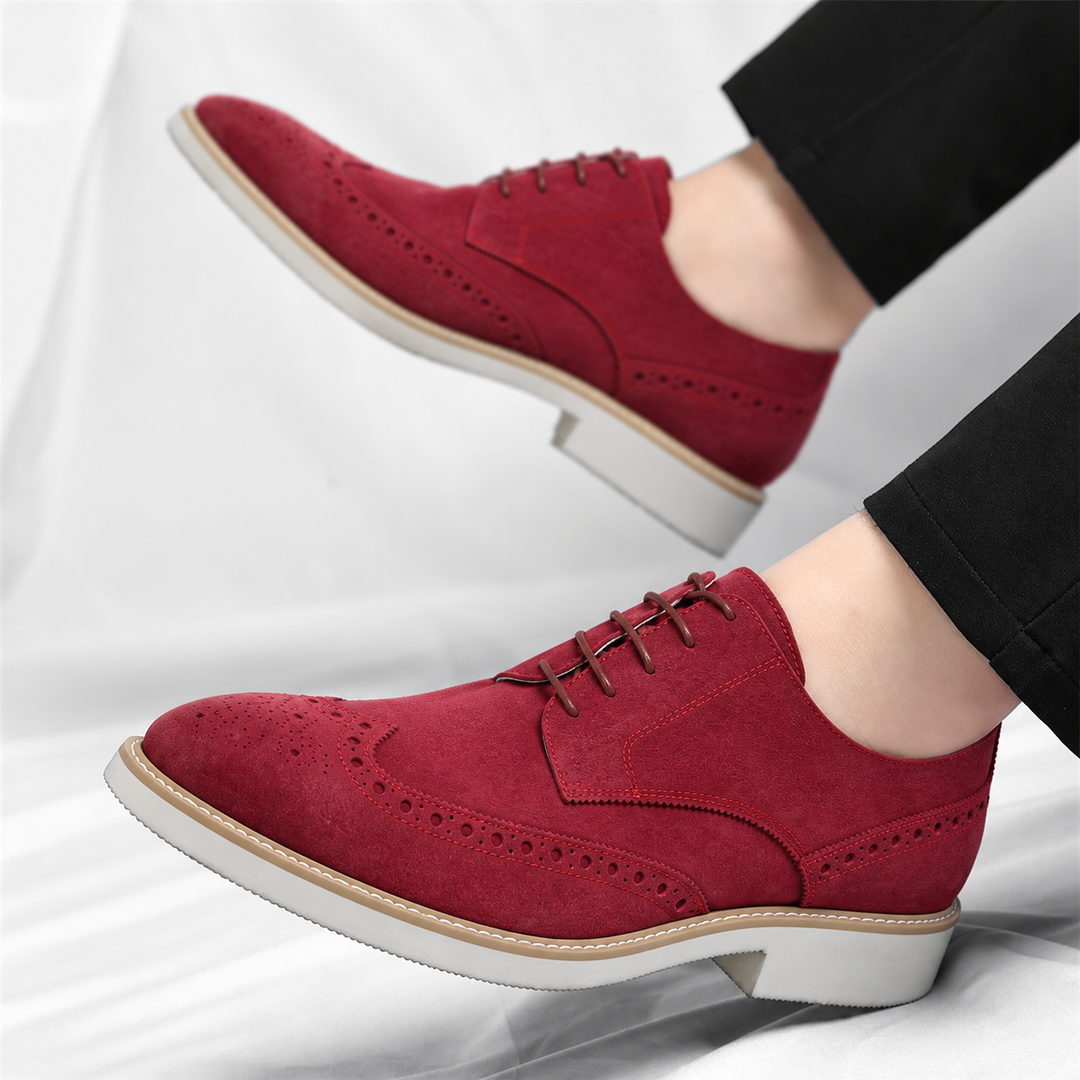 Belmont Suede Brogue Shoes