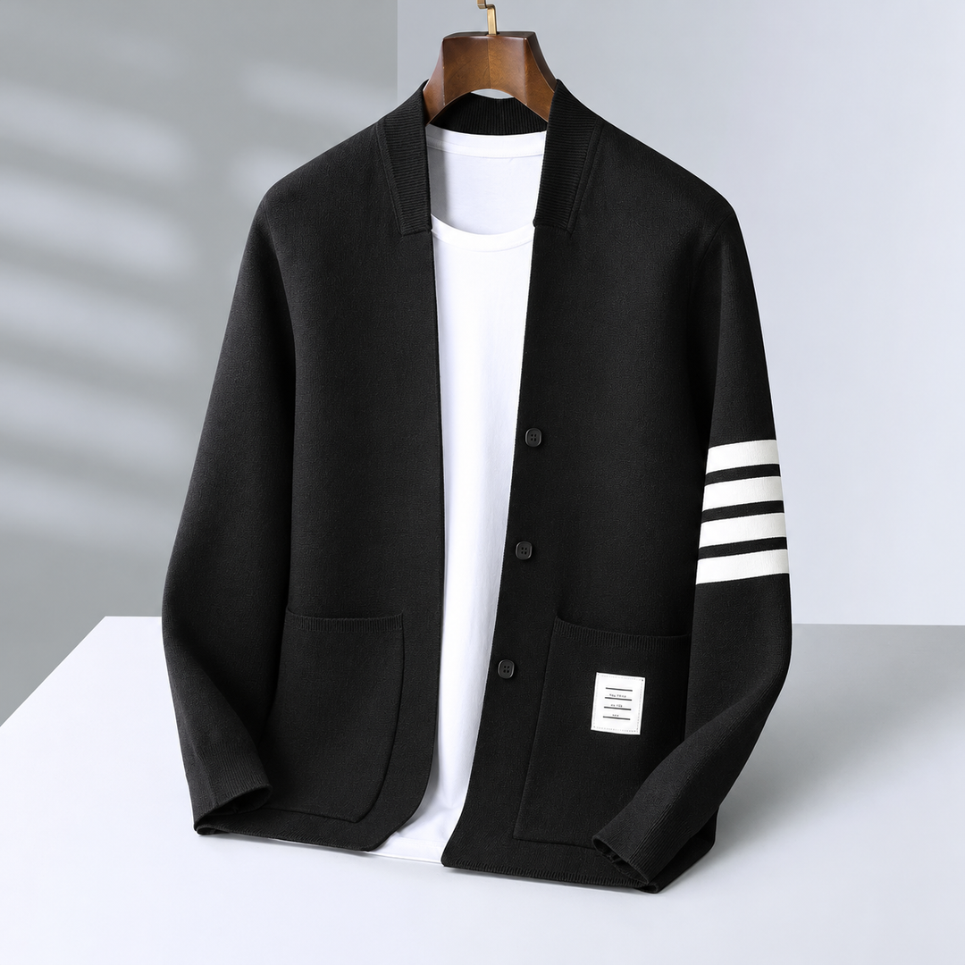 Varsity Cashmere Cardigan