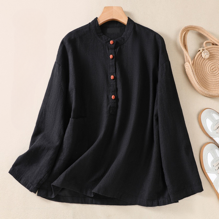Natsuki Linen Blouse