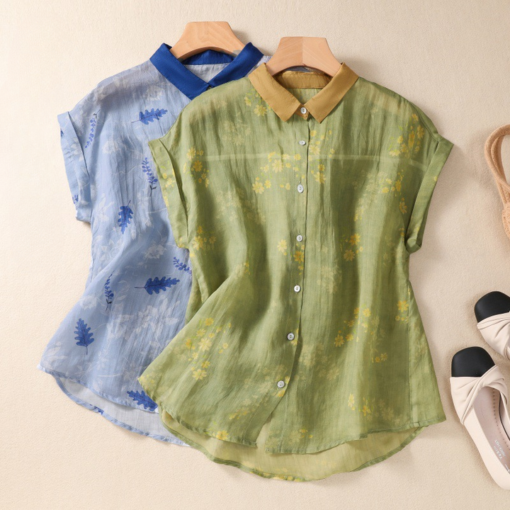 Vea Moda Sheer Blouse