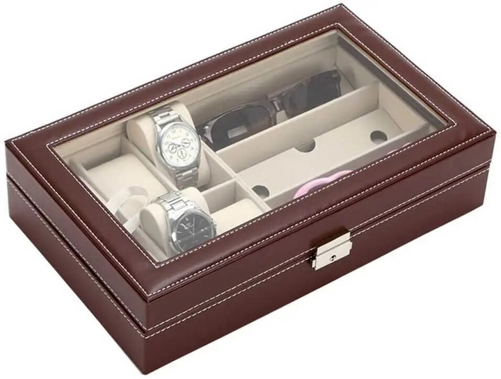 Gentleman’s Vault - Watch & Sunglasses Leather Case