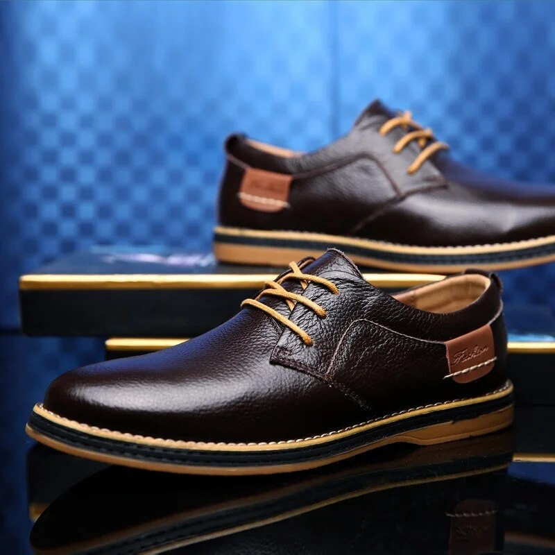 Lucas Wellington Genuine Leather Shoes