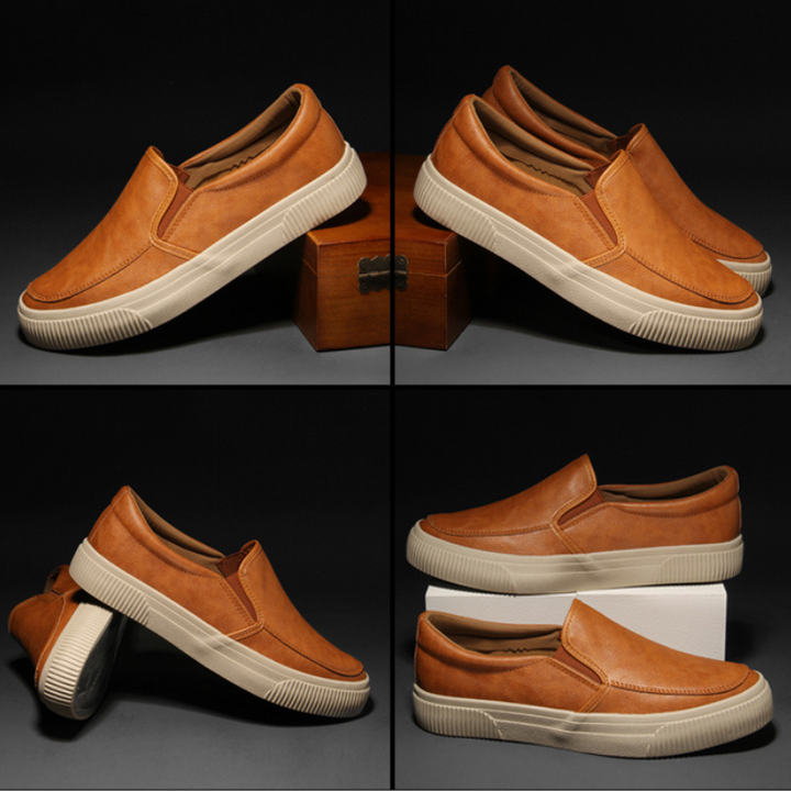 Maverick Genuine Leather Slip-Ons