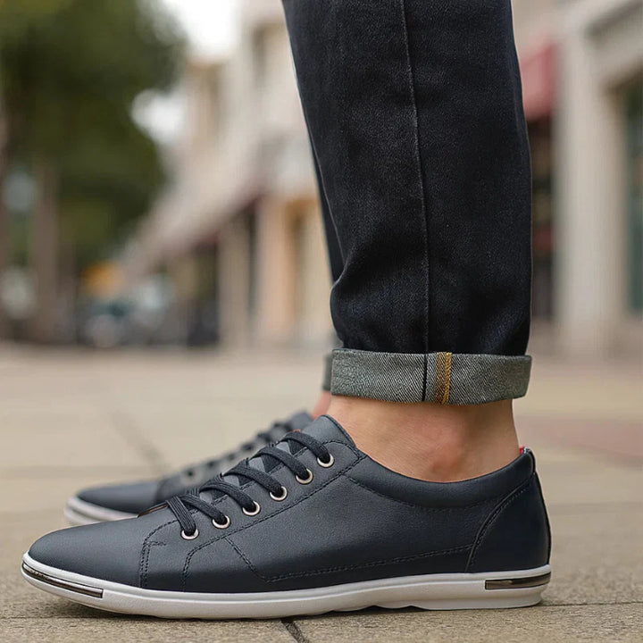 Claude Genuine Leather Sneakers