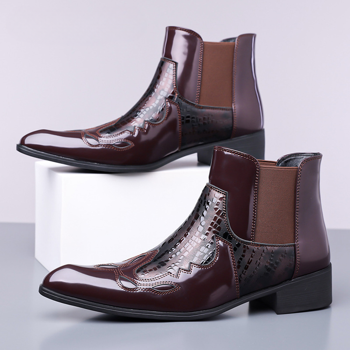 Merton Leather Chelsea Boots