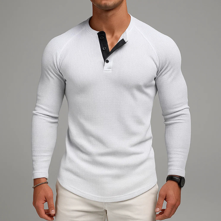 Brooks Henley Long Sleeve Shirt