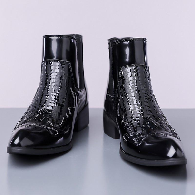 Merton Leather Chelsea Boots