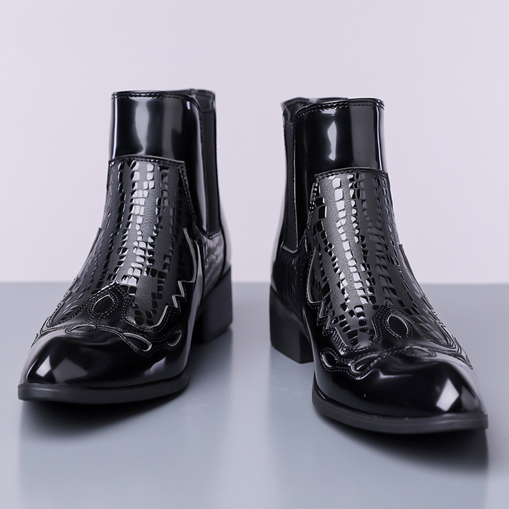 Merton Leather Chelsea Boots