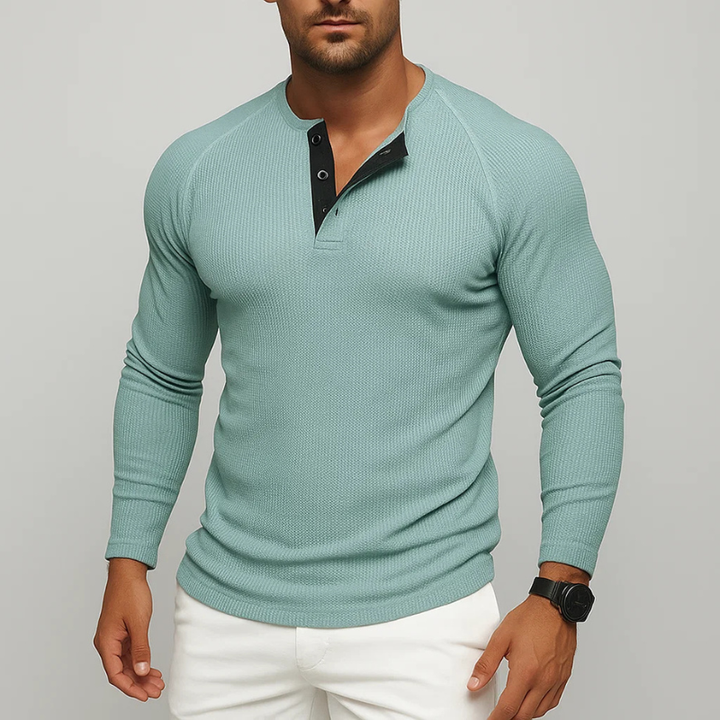 Brooks Henley Long Sleeve Shirt
