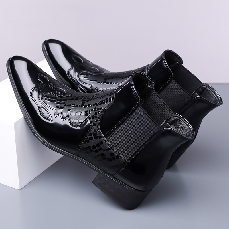 Merton Leather Chelsea Boots