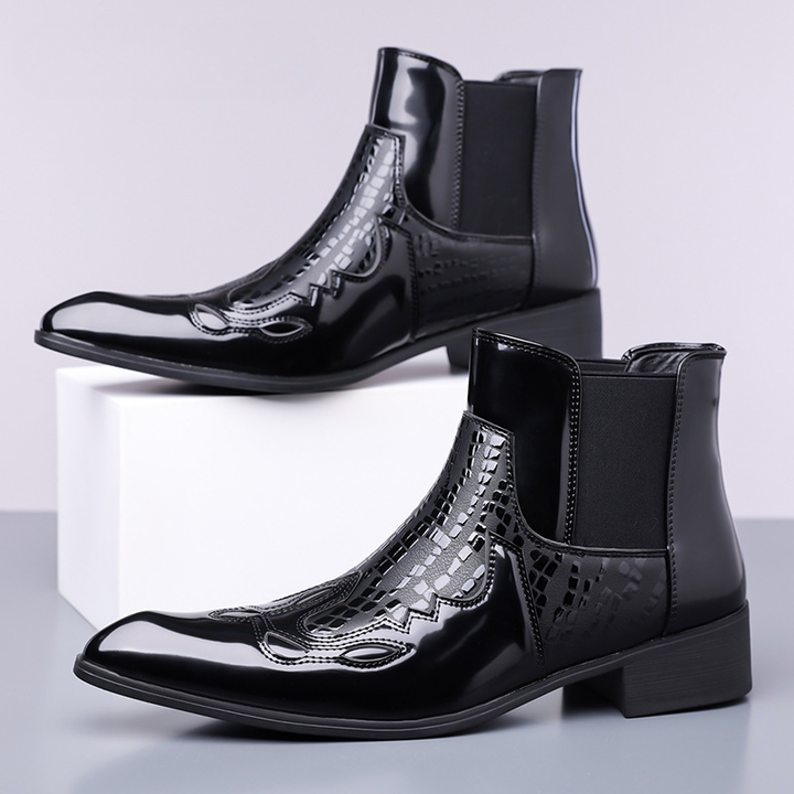 Merton Leather Chelsea Boots