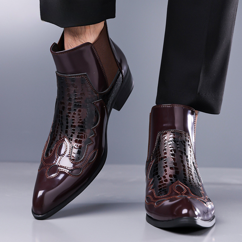 Merton Leather Chelsea Boots
