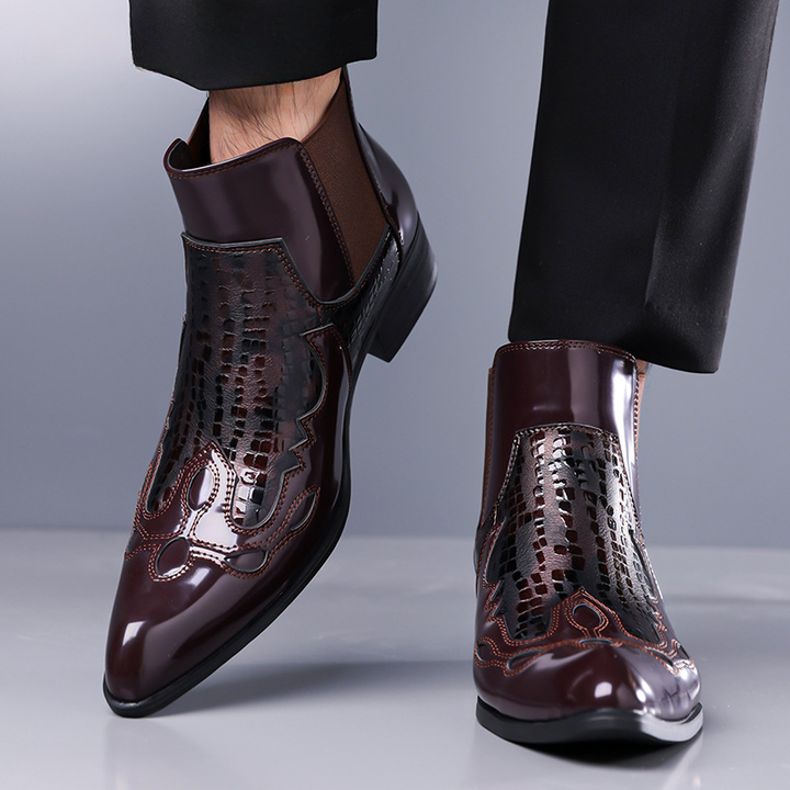 Merton Leather Chelsea Boots