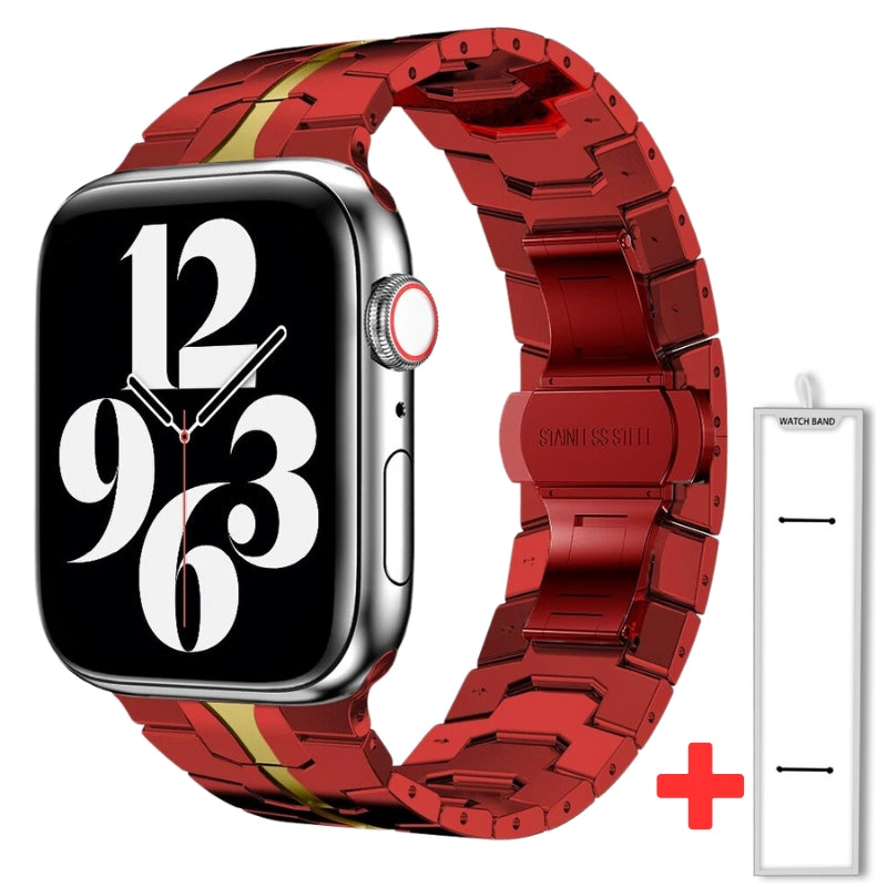 Titanium Stainless Steel Apple Watch Band