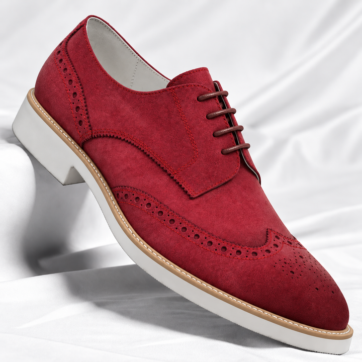 Belmont Suede Brogue Shoes