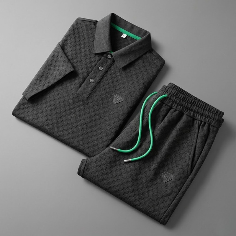 Ravello Jacquard Polo Set