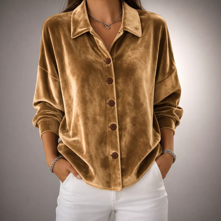 Avery Velvet Shirt