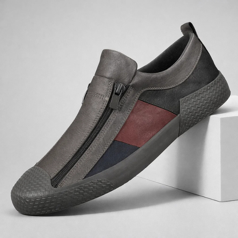 Claude Monet Leather Sneakers