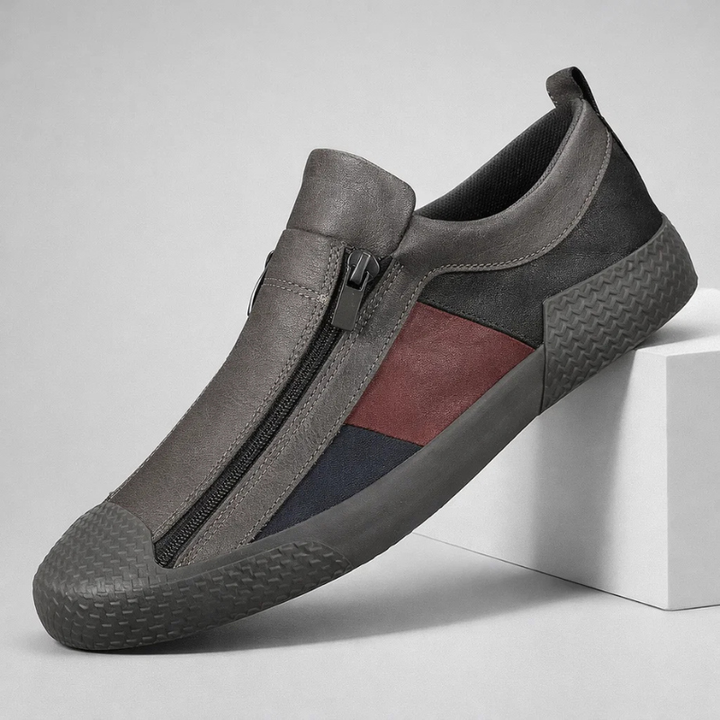 Claude Monet Leather Sneakers