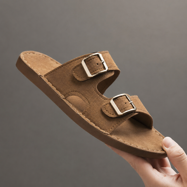 Luca Italiana Suede Sandals