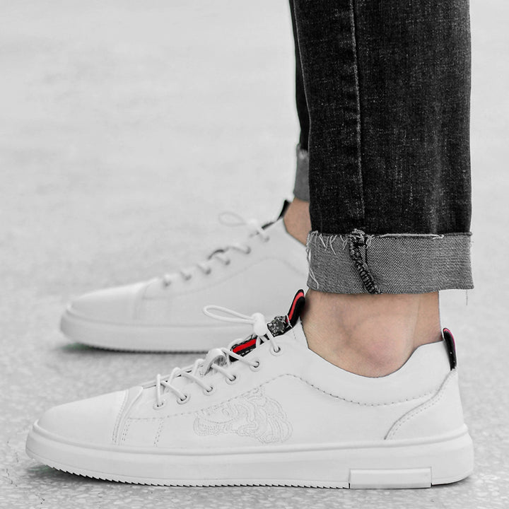 Arte Medusa Leather Sneakers