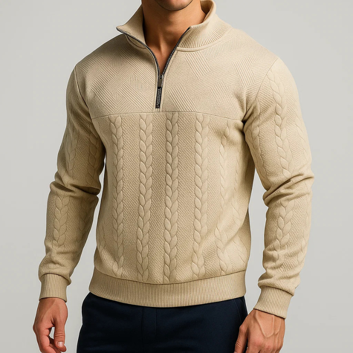 Cambridge Quarter-Zip Sweater