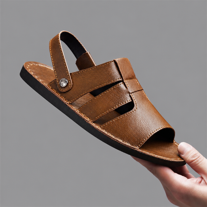 Monte Italiana Genuine Leather Sandals