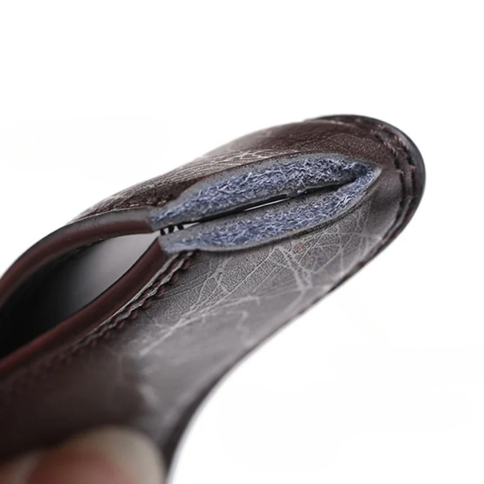 Ashford Gunmetal Cowhide Belt