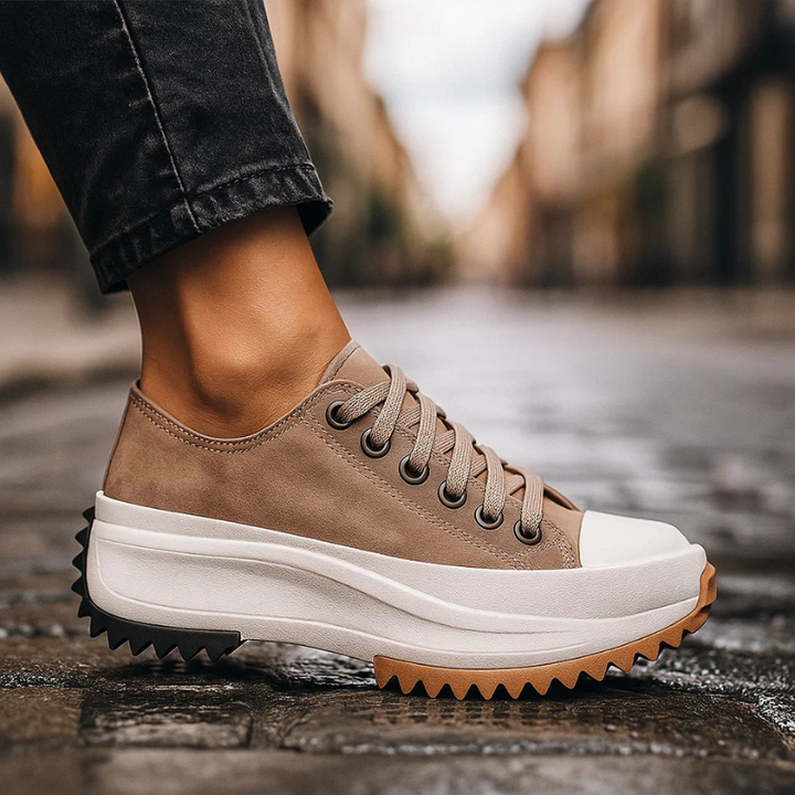 Zippa Leather Sneakers