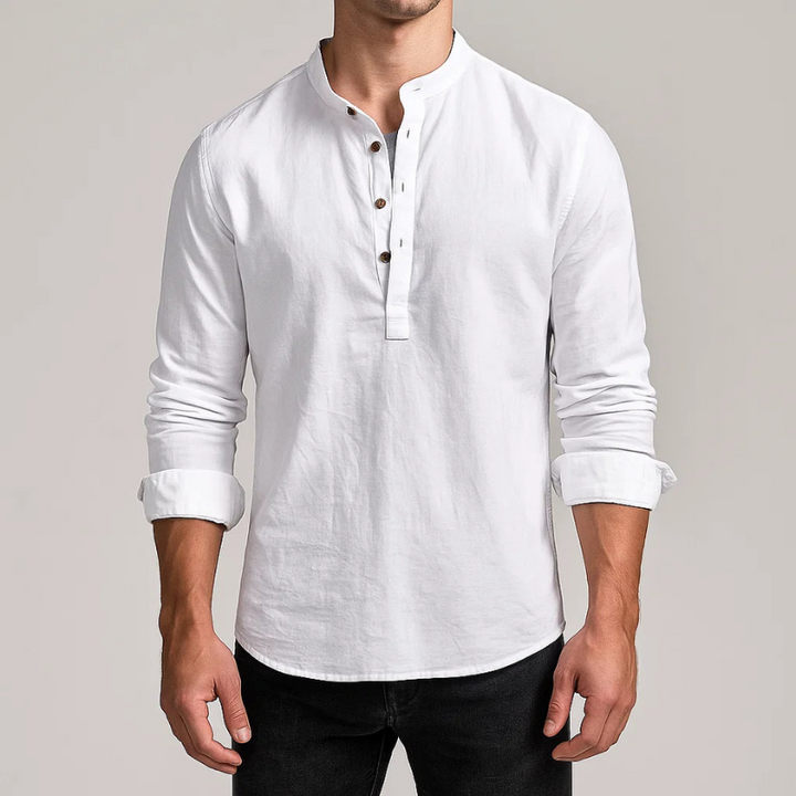 Kyoto Japan Henley Shirt