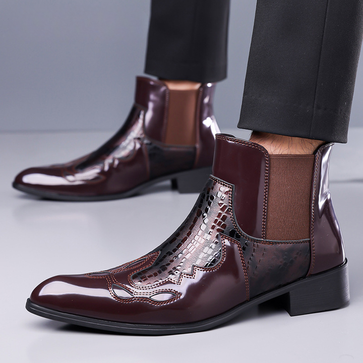 Merton Leather Chelsea Boots