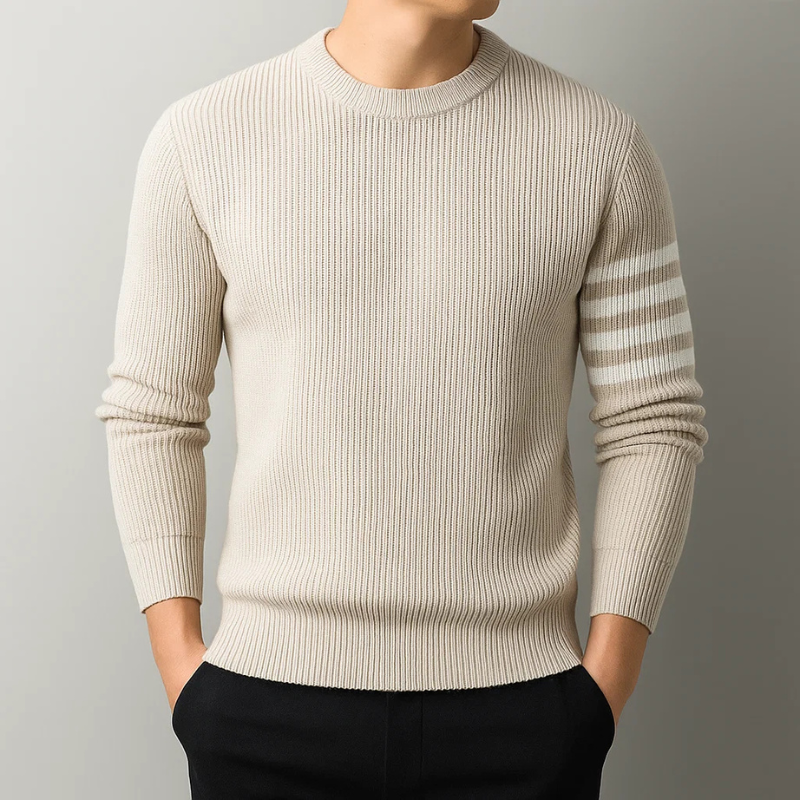 Varsity Merino Wool Sweater