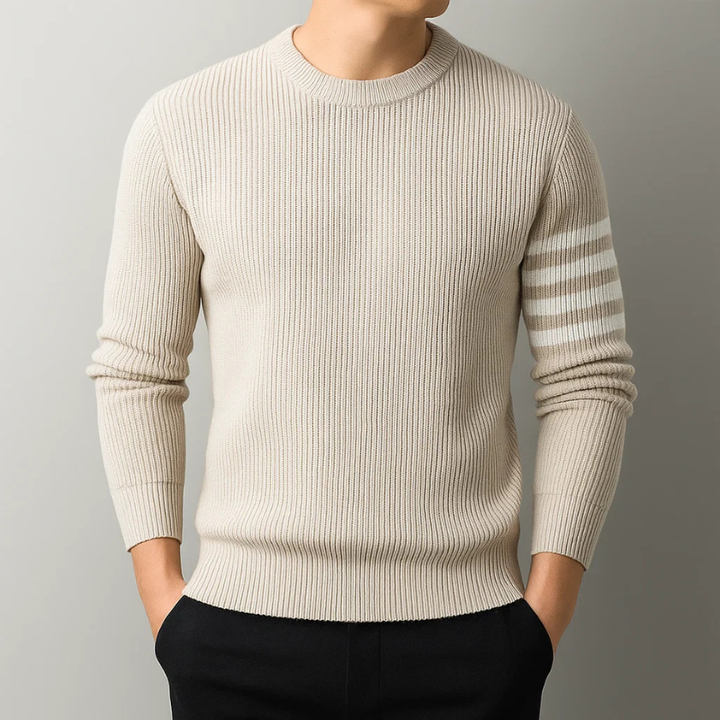 Varsity Merino Wool Sweater