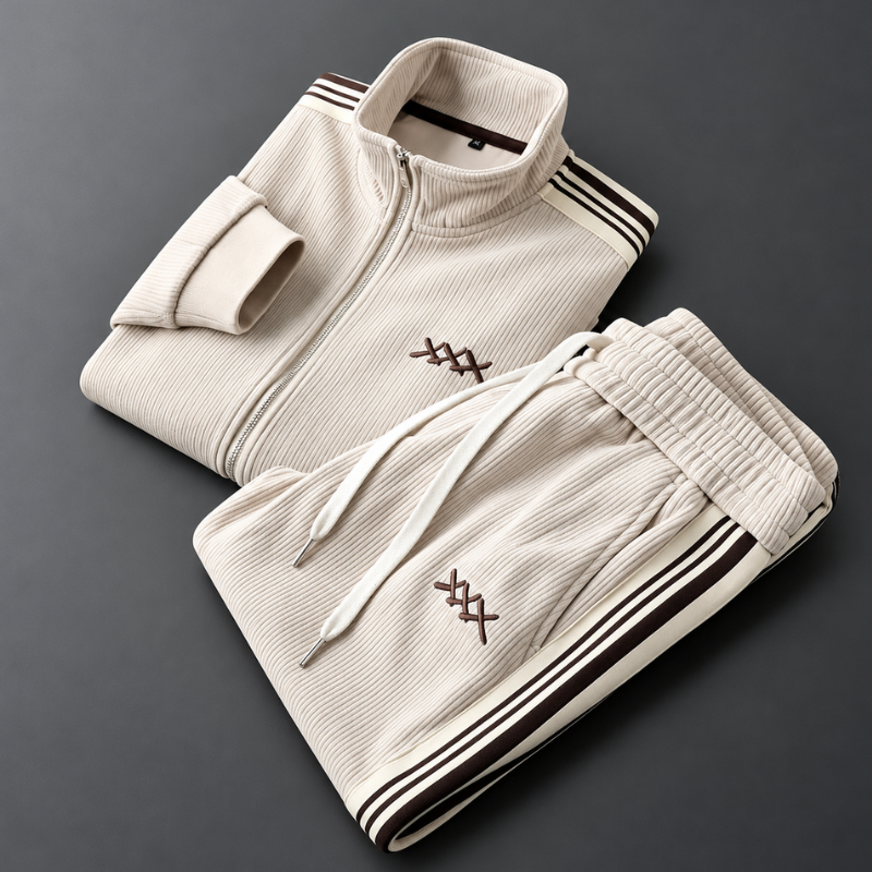 Borelli Corduroy Tracksuit Set