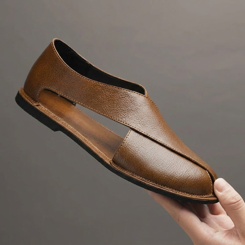 Carlo Italiana Genuine Leather Sandals
