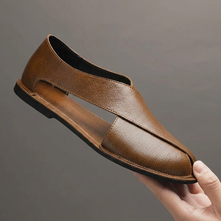 Carlo Italiana Genuine Leather Sandals