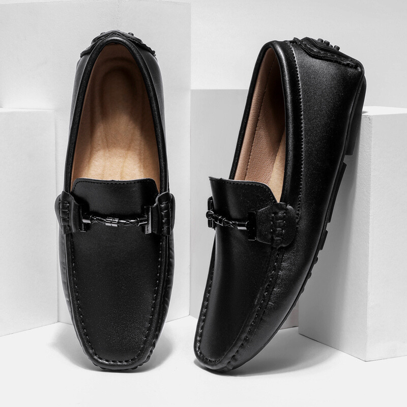 Luciano Genuine Leather Loafers