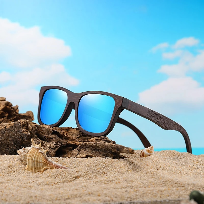 Bamboo Wooden Polarized Shades