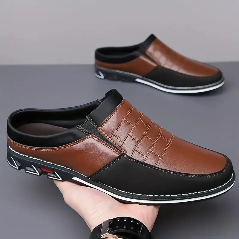 Arden Genuine Leather Mules