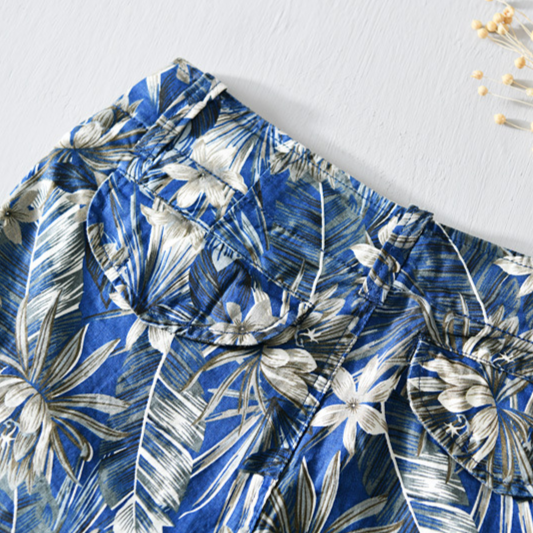 Havana Linen Tropical Shorts