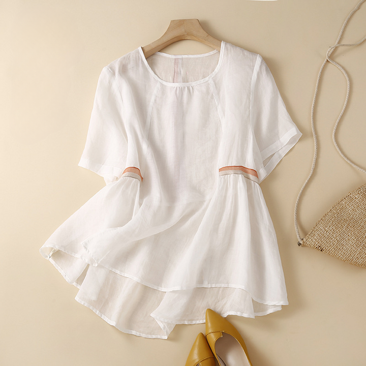 Freya Cotton Linen Blouse