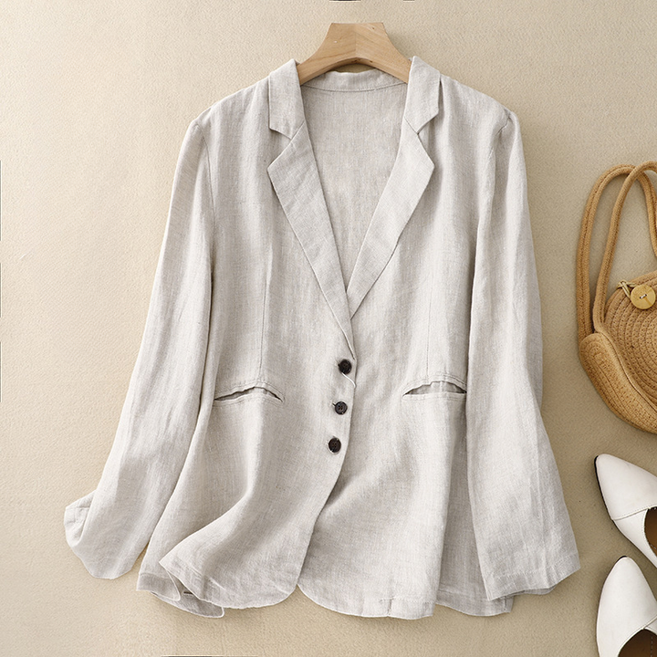 Maude Linen Blazer