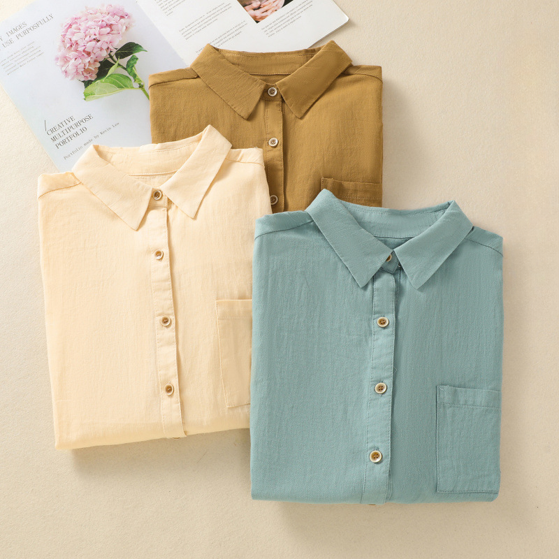 Aurelie Linen Blouse