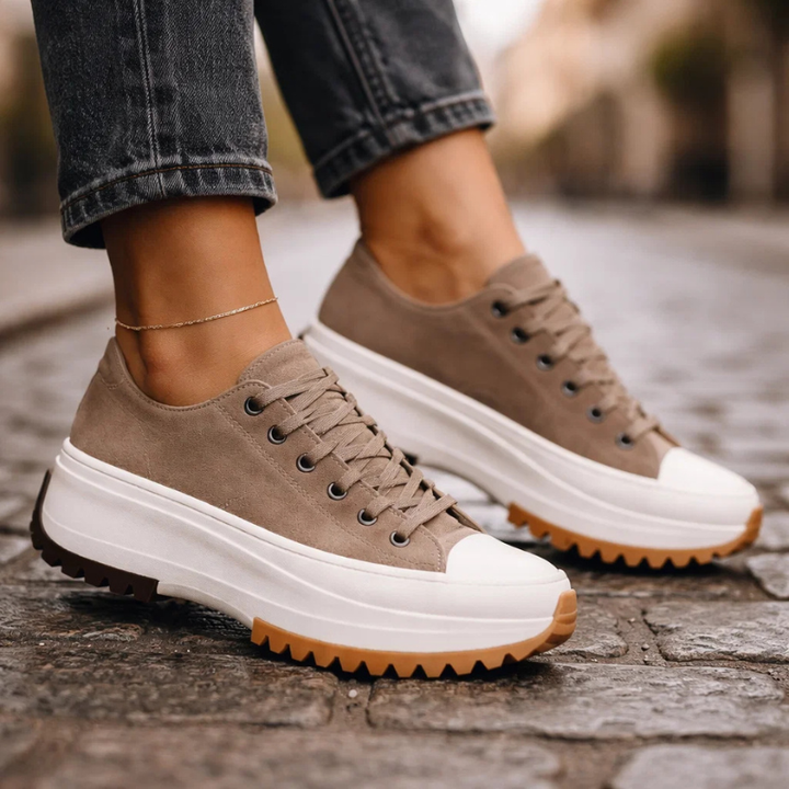 Zippa Leather Sneakers