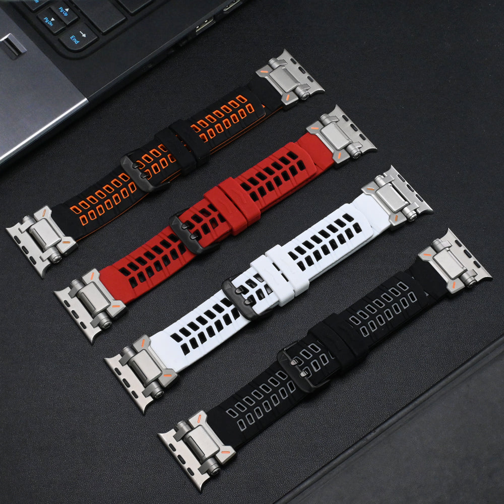 Titan Silicone Apple Watch Band