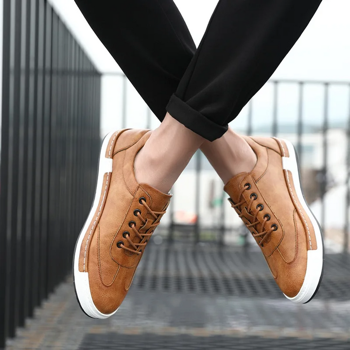 Ronaldo Genuine Leather Sneakers