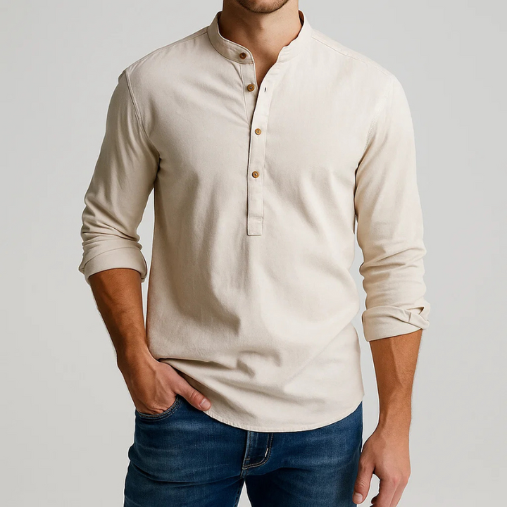 Kyoto Japan Henley Shirt